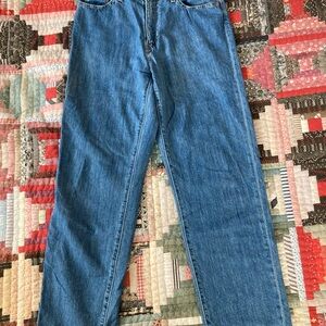 Levi's Men's Straight Cotton/Linen Blend Blue Jeans